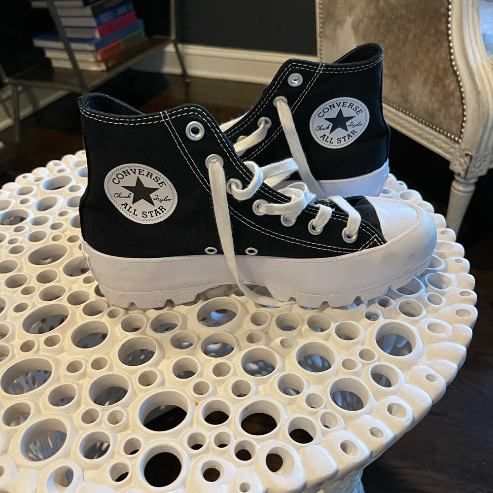 NWOT Converse High Top Platform Sneakers